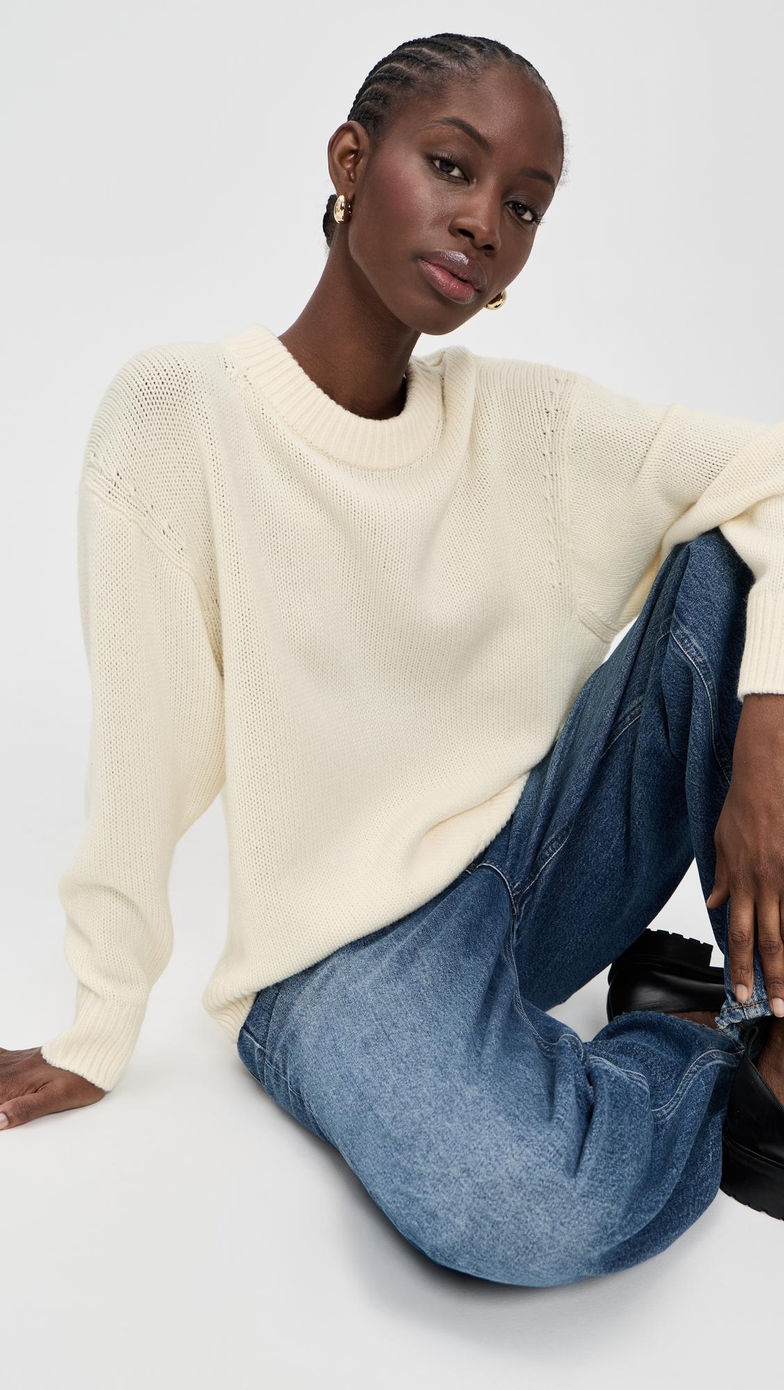 The Cashmere Signature Crew Pullover by SOLD OUT NYC