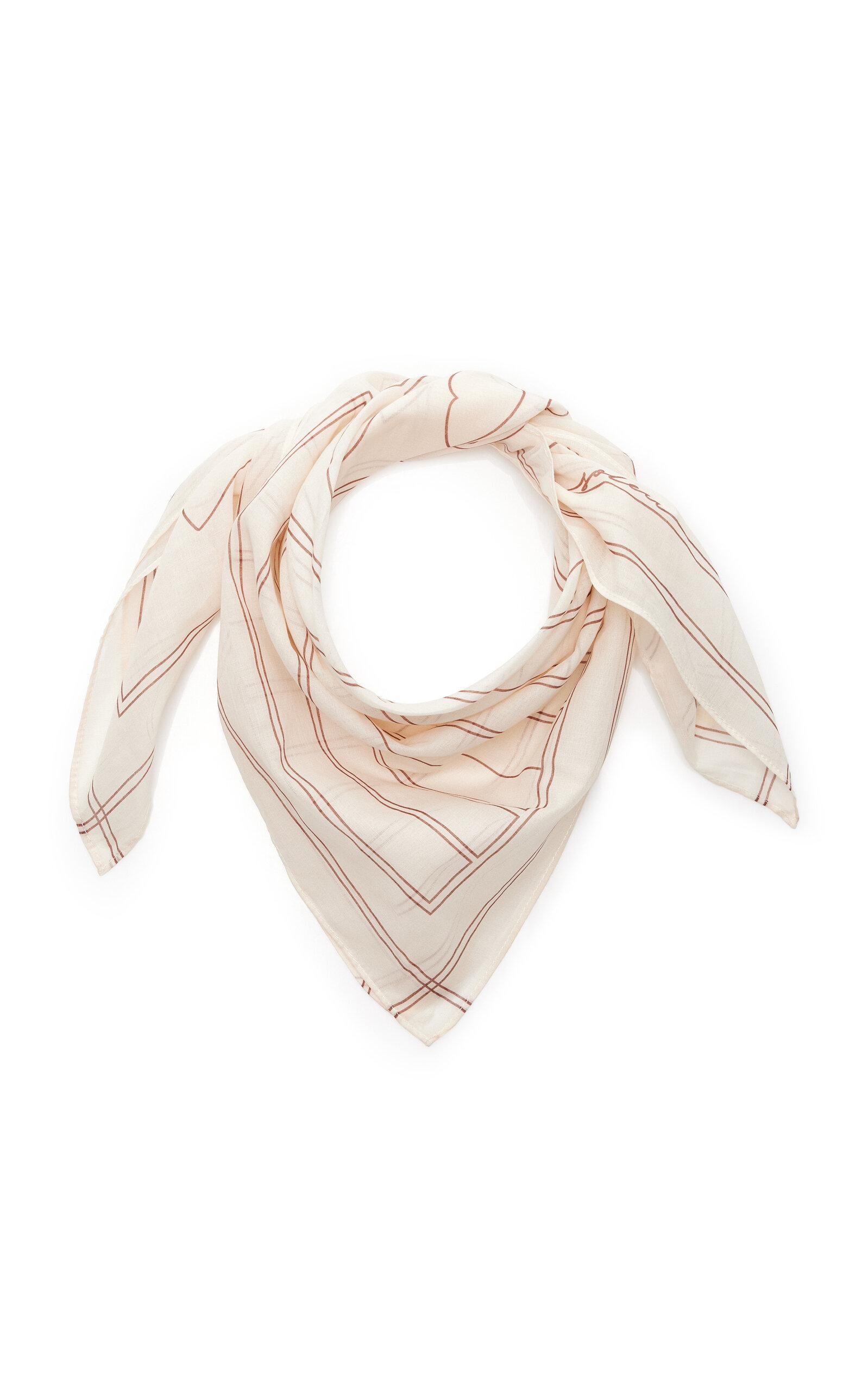 Soleil Soleil Cotton Scarf - Moda Operandi by SOLEIL SOLEIL