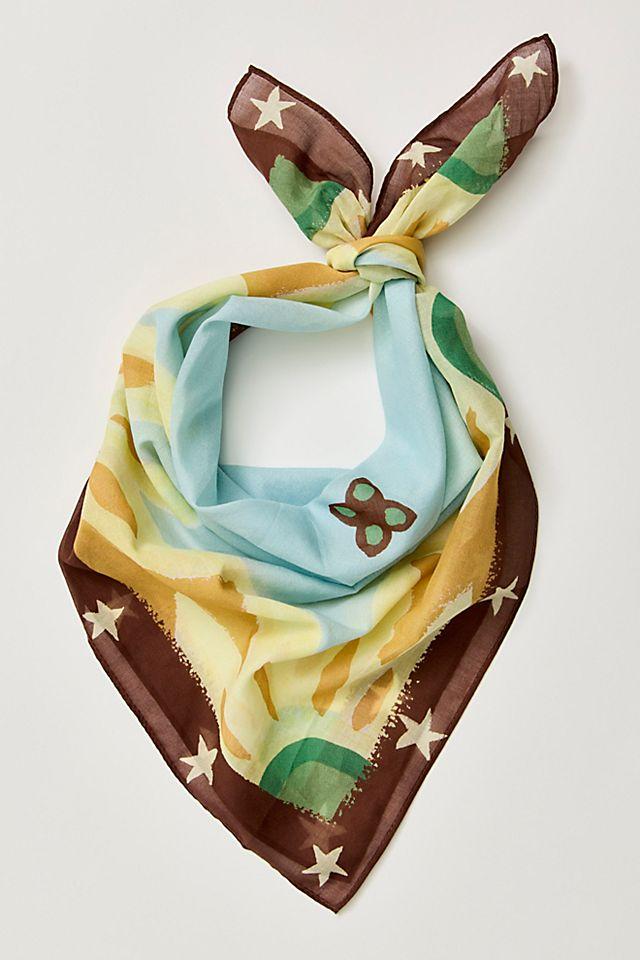 Soleil Soleil Sundrop Cotton Scarf by SOLEIL SOLEIL | FREE PEOPLE