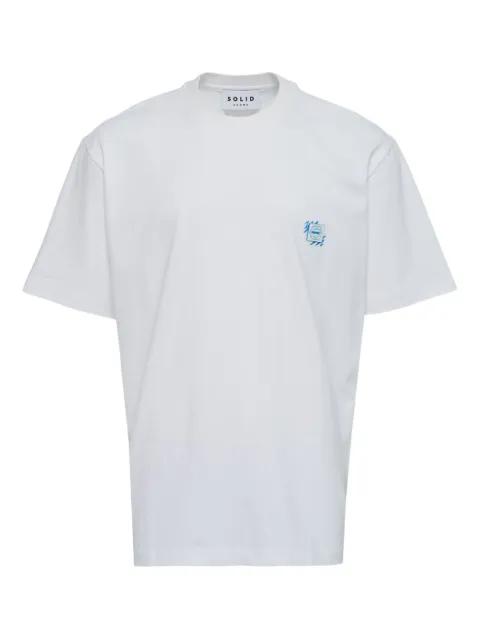 graphic-print T-shirt by SOLID HOMME