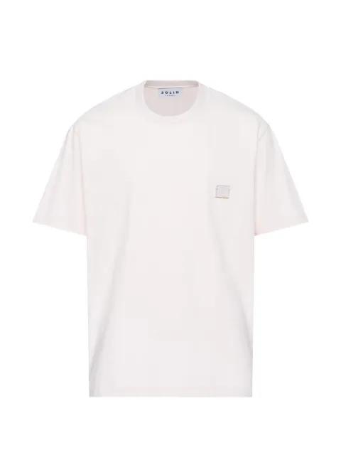 logo-patch T-shirt by SOLID HOMME