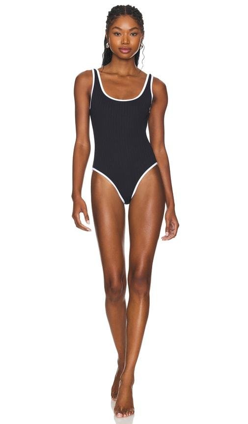 Solid & Striped The Annemarie One piece in Black by SOLID&STRIPED