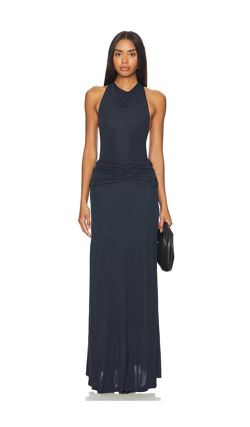 Solid & Striped The Bobby Dress in Navy by SOLID&STRIPED