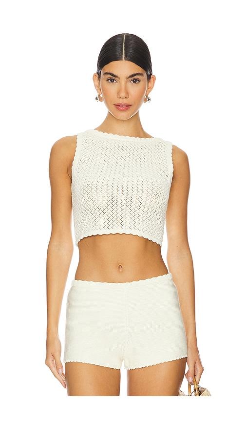Solid & Striped The Celeste Top in Cream by SOLID&STRIPED