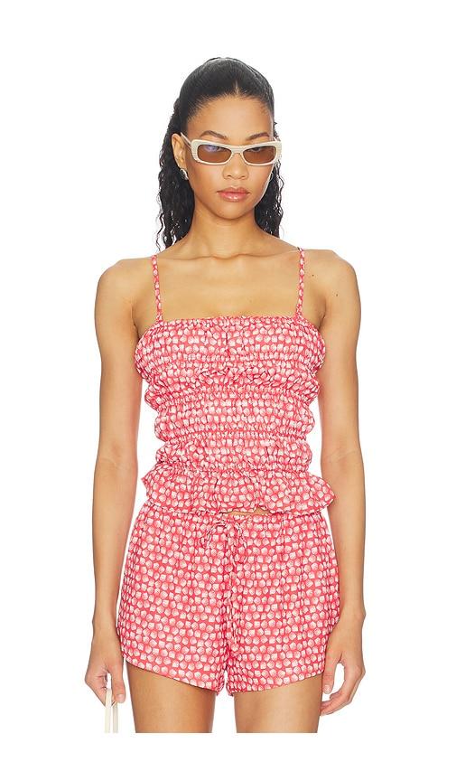 Solid & Striped The Delilah Top in Red by SOLID&STRIPED