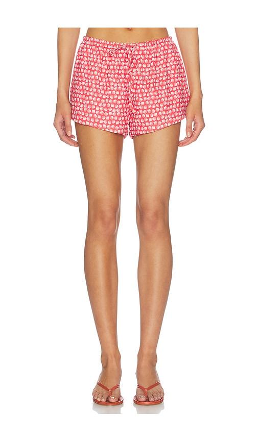 Solid & Striped The Remi Short in Red by SOLID&STRIPED