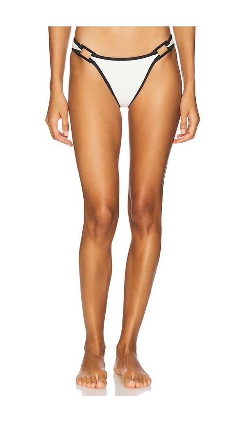 Solid & Striped The Tatum Bikini Bottom in Cream by SOLID&STRIPED