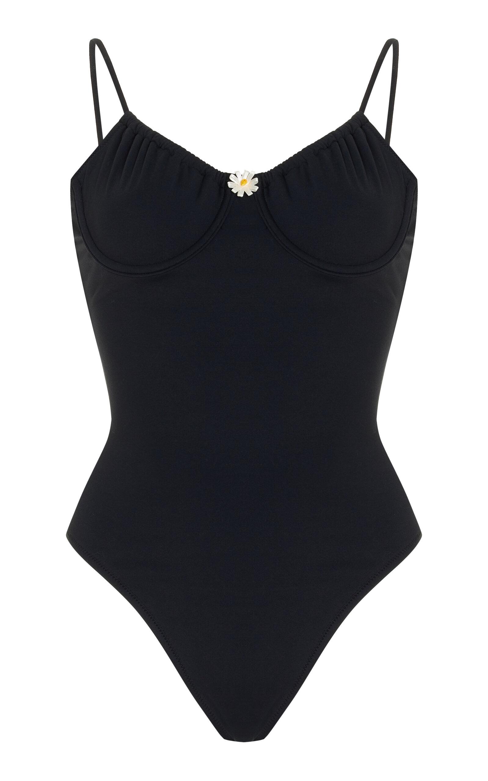 Solid & Striped - x Sofia Richie Grainge Exclusive The Malika One-Piece Swimsuit - Black - - Moda Operandi by SOLID&STRIPED