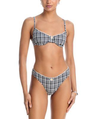 The Daphne Bikini Top & The Daphne Bikini Bottom by SOLID&STRIPED