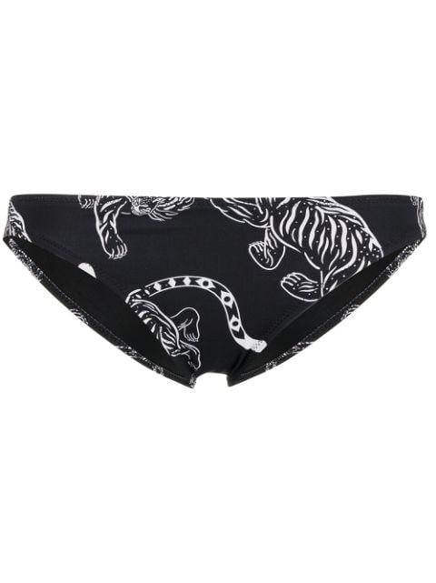 The Eva tiger-pint bikini bottoms by SOLID&STRIPED