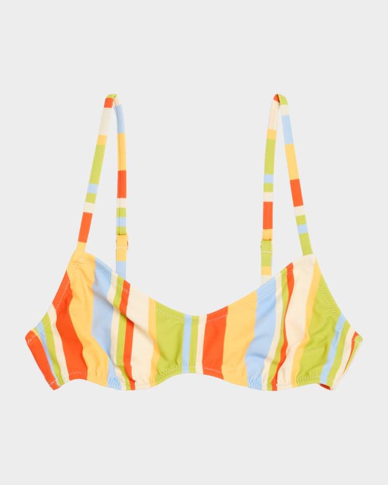 The Rachel Striped Bikini Top by SOLID&STRIPED