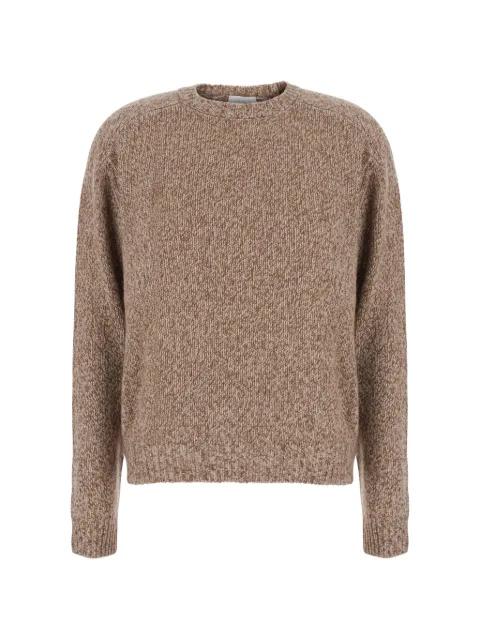 crew-neck ribbed-trim sweater by SOLOCASCMIR