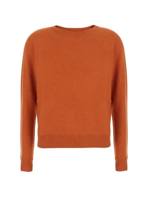 crew-neck ribbed-trim sweater by SOLOCASCMIR