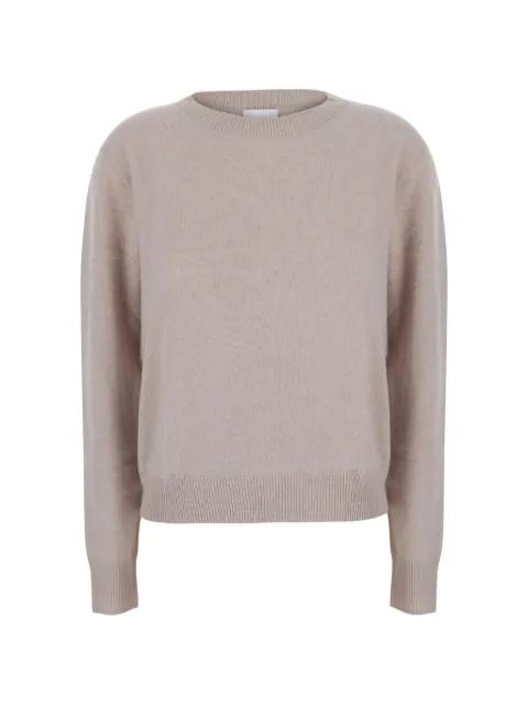 ribbed-trim crew-neck sweater by SOLOCASCMIR