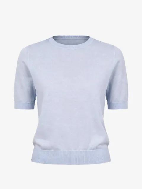 short-sleeve cashmere sweater by SOLOCASCMIR