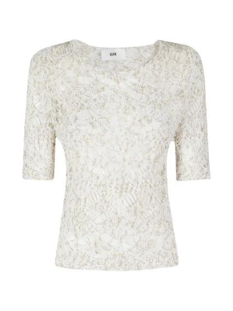 Maglia Rete crochet-knit top by SOLOTRE