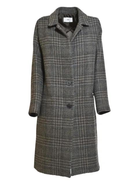 check-pattern coat by SOLOTRE