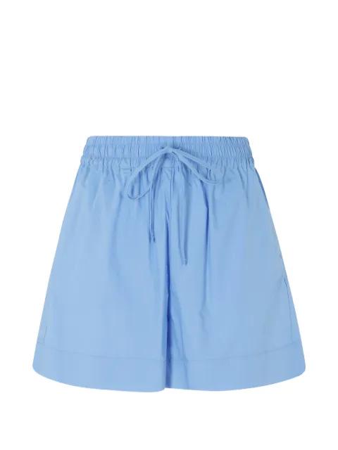 elasticated-drawstring mini shorts by SOLOTRE