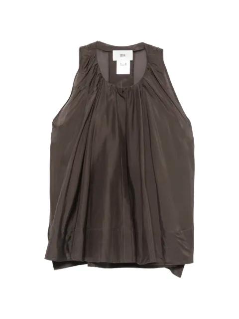 gathered-trim top by SOLOTRE