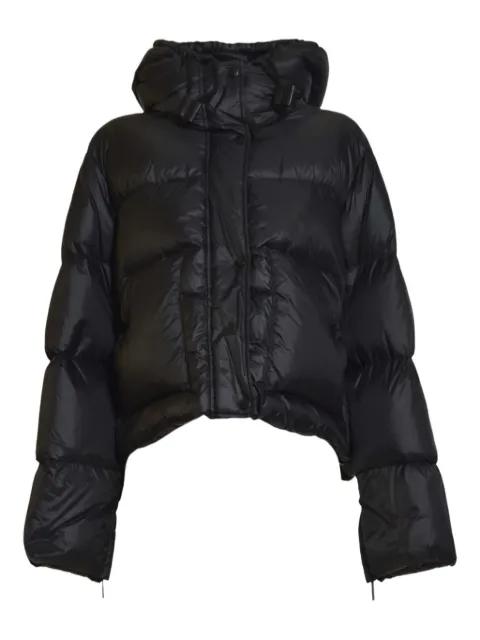 hoodied puffer jacket by SOLOTRE