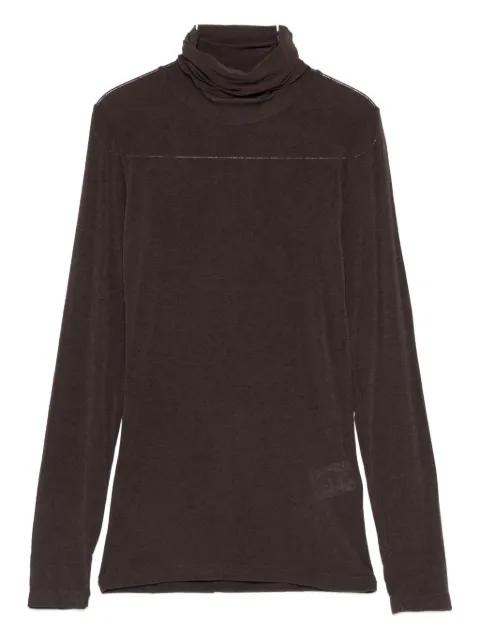 long-sleeve roll neck sweater by SOLOTRE