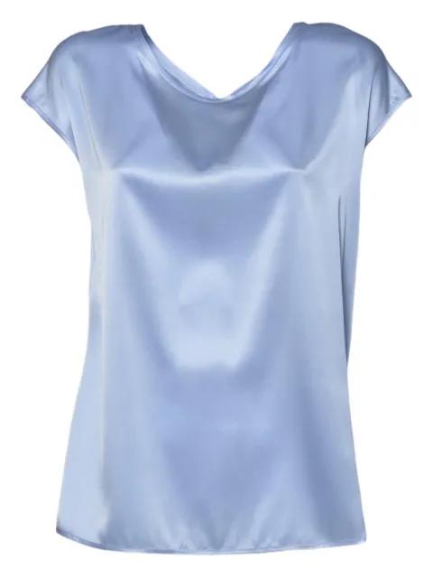 tie-detail crew-neck top by SOLOTRE