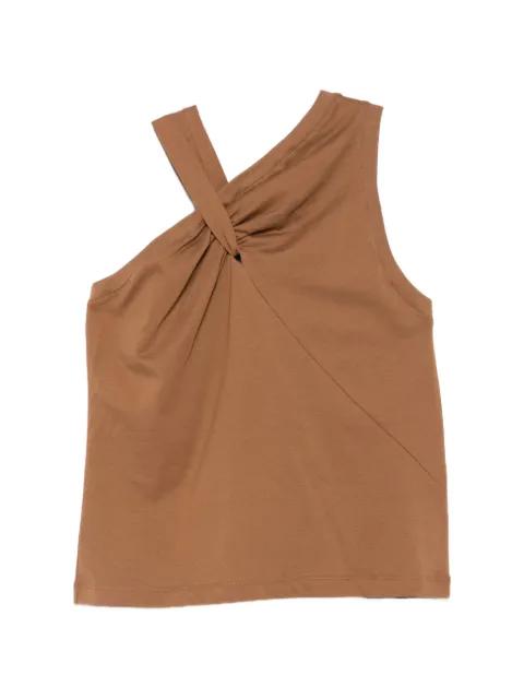 twisted-strap top by SOLOTRE