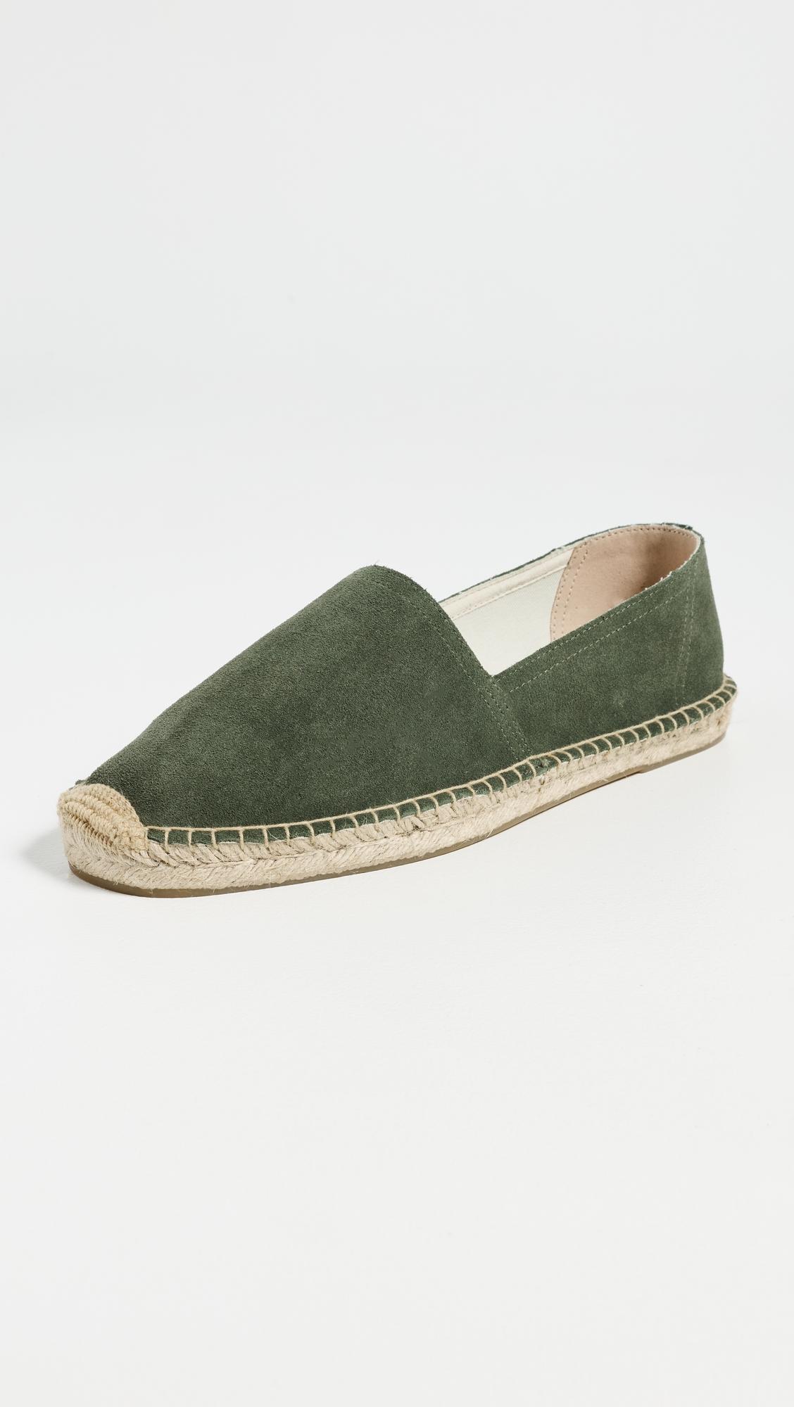 Dali Suede Slip On Espadrilles by SOLUDOS