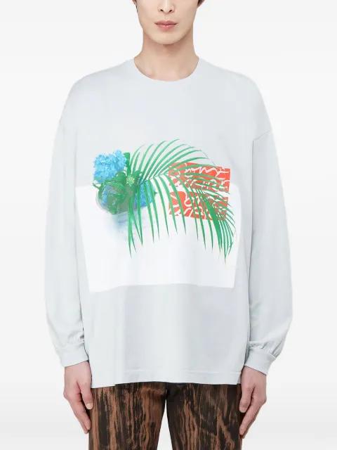 graphic-print crew-neck T-shirt by SOME WARE
