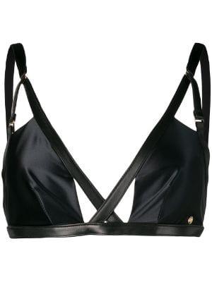 Jade satin bra by SOMETHING WICKED