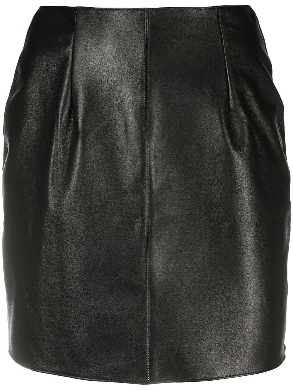 Mia leather mini skirt by SOMETHING WICKED