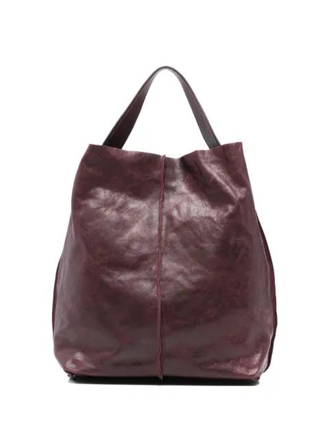 Sahara leather shoulder bag by SOMMET