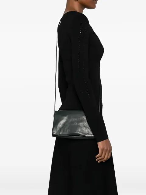 Soffietta leather clutch bag by SOMMET