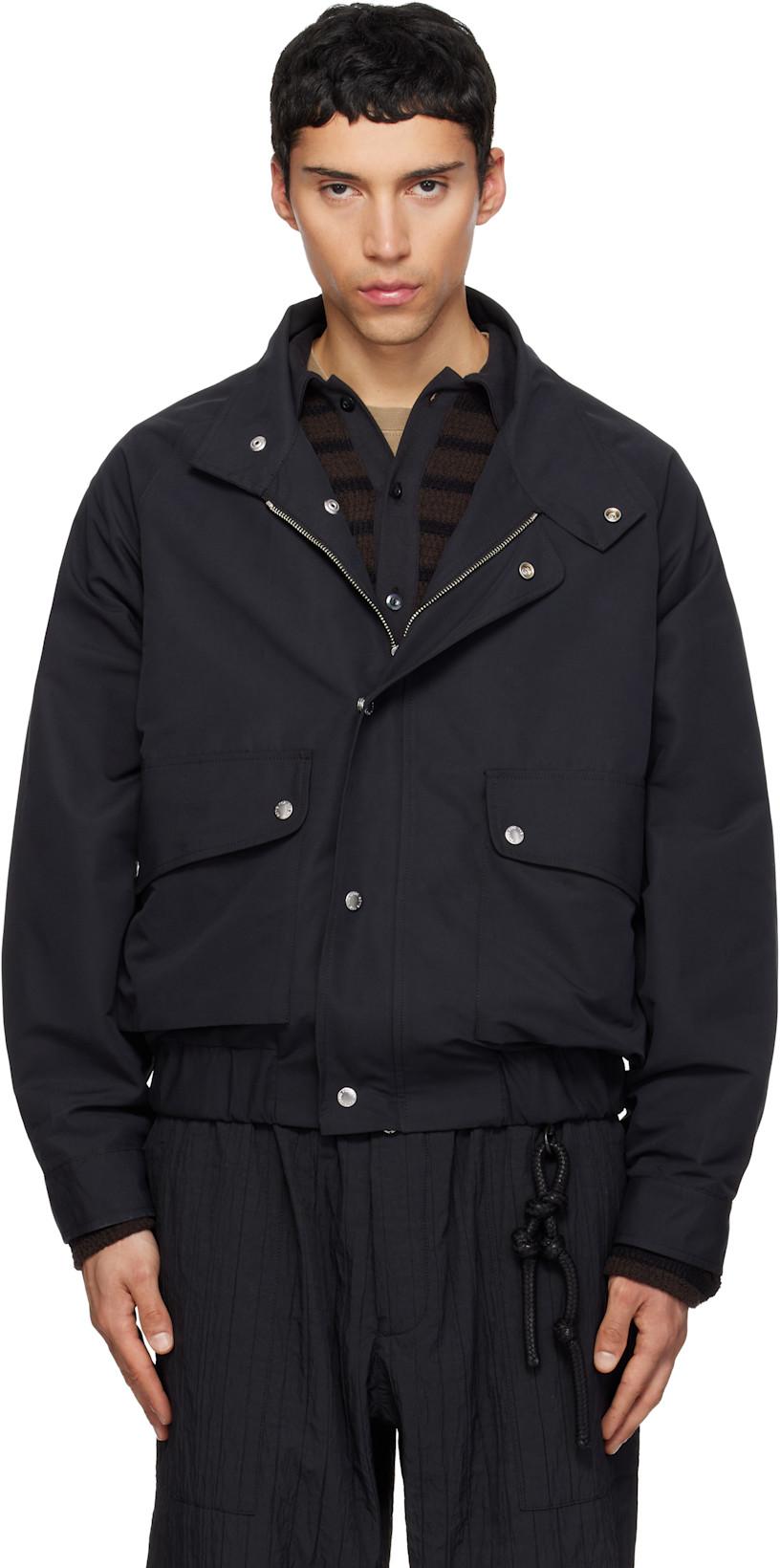 Black Flight Jacket by SONG FOR THE MUTE