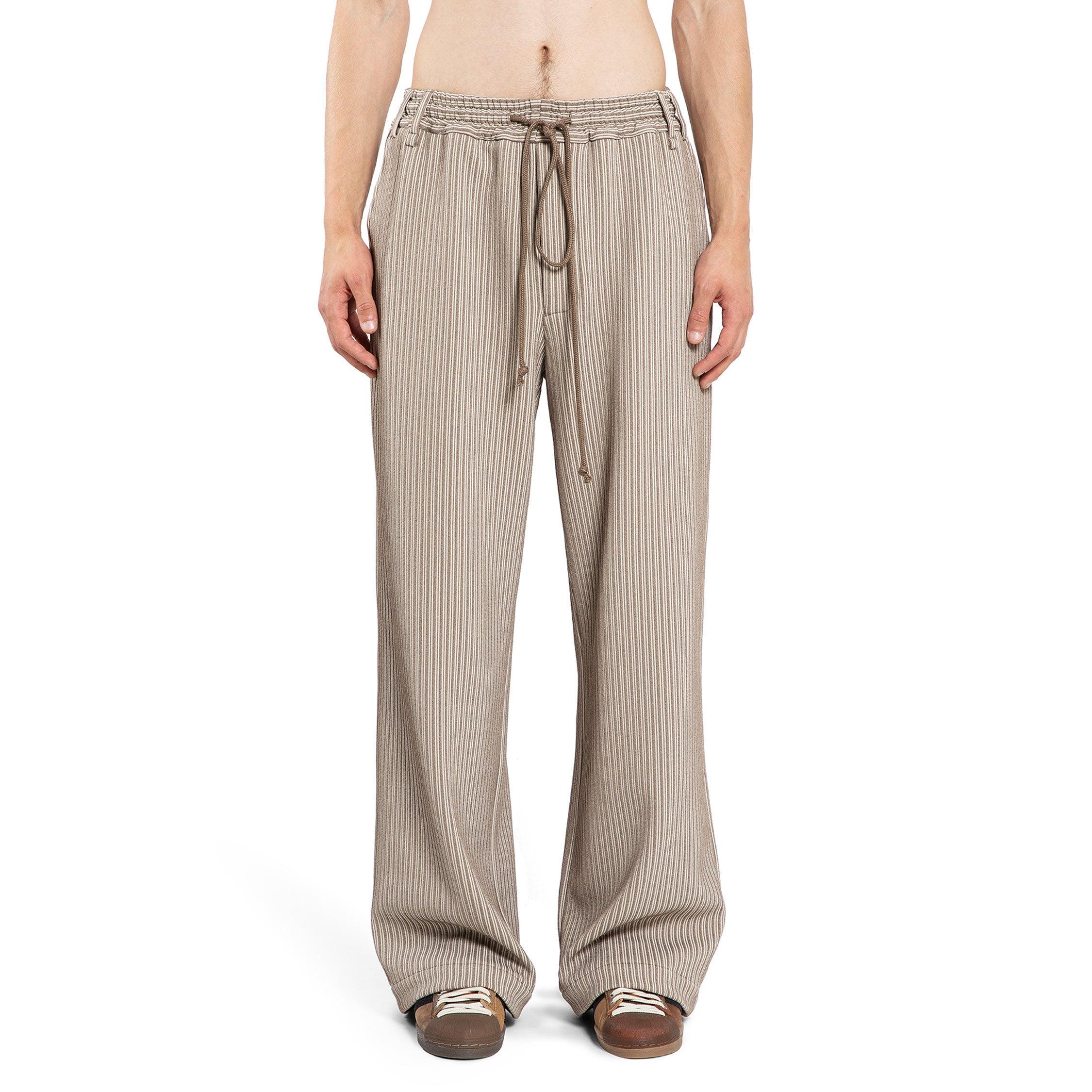 SONG FOR THE MUTE MAN BEIGE TROUSERS by SONG FOR THE MUTE