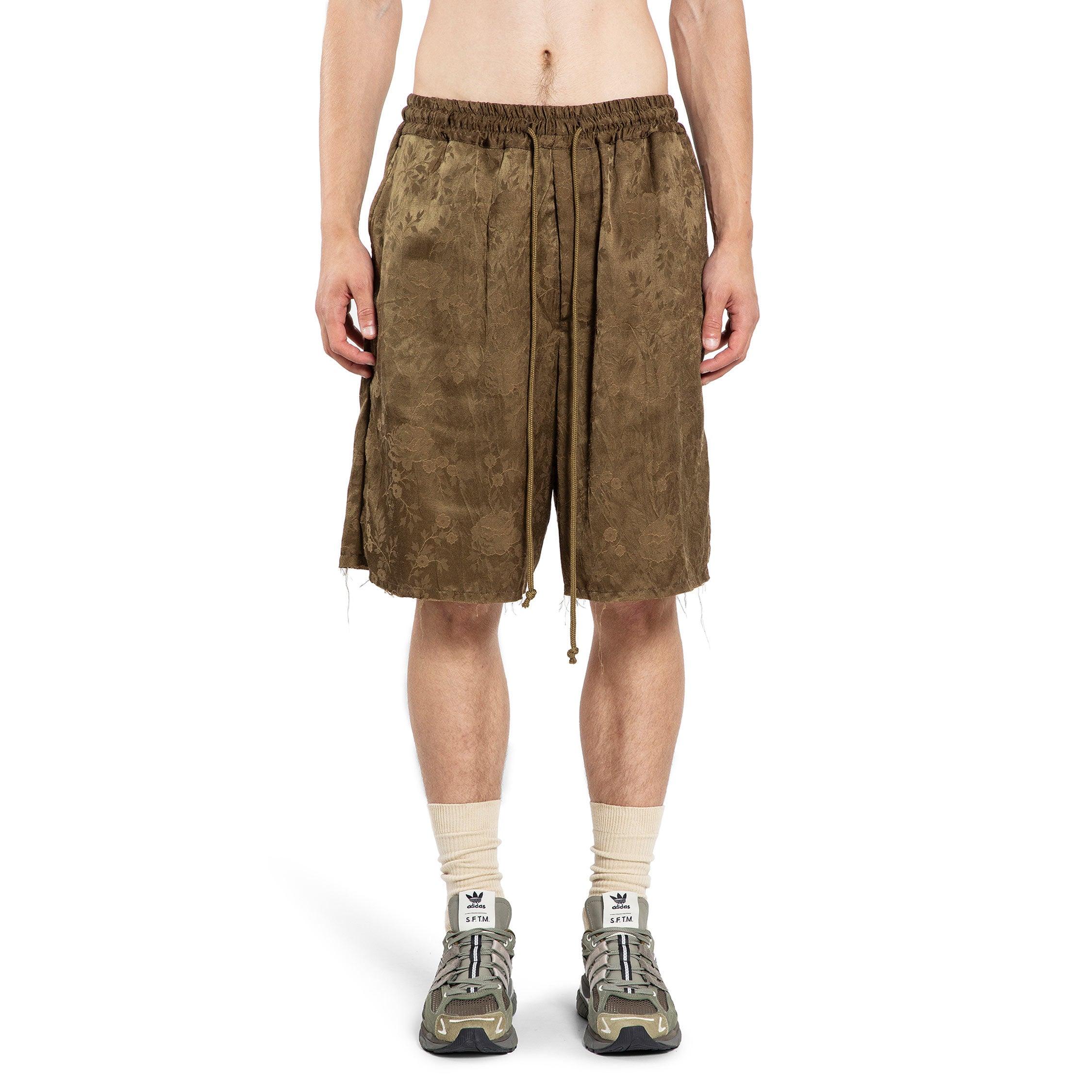 SONG FOR THE MUTE MAN GREEN SHORTS & SKIRTS by SONG FOR THE MUTE
