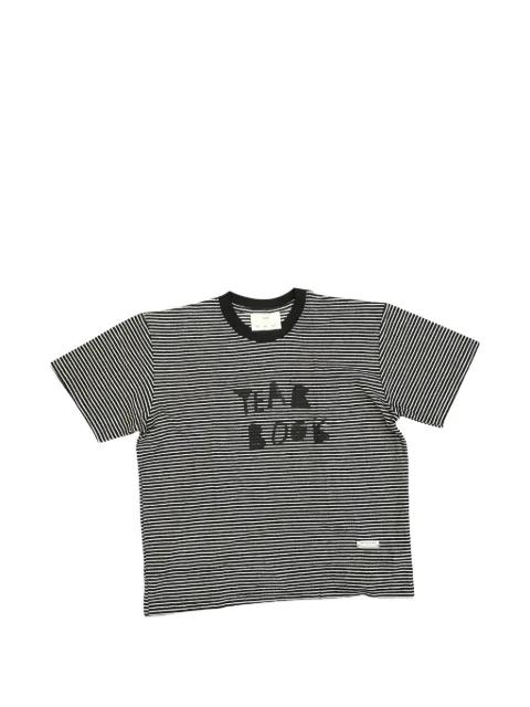 Yearbook striped T-shirt by SONG FOR THE MUTE