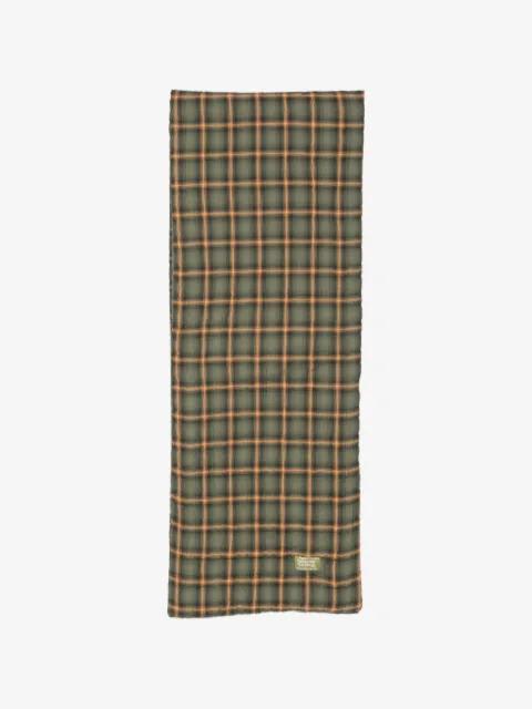 check-pattern padded scarf by SONG FOR THE MUTE