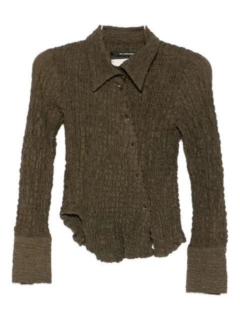 distressed-effect shirt by SONG FOR THE MUTE