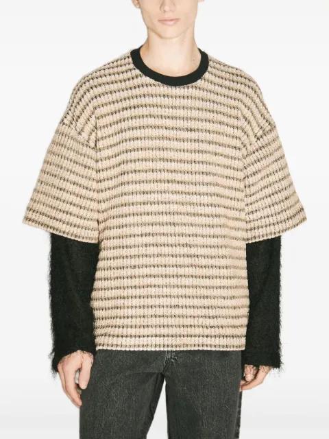 double-layered sweater by SONG FOR THE MUTE
