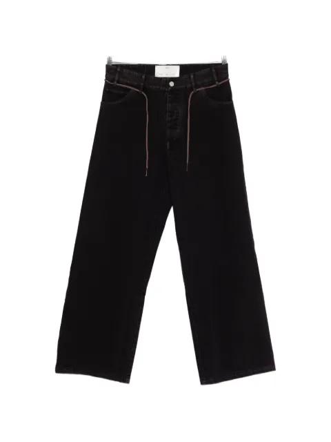 drawstring jeans by SONG FOR THE MUTE