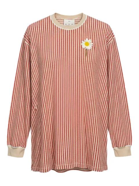 flower crew neck sweatshirt by SONG FOR THE MUTE