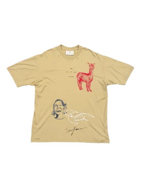 sketchbook graphic tee T-shirt by SONG FOR THE MUTE