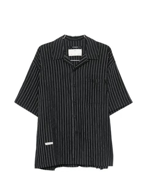 striped short-sleeve shirt by SONG FOR THE MUTE