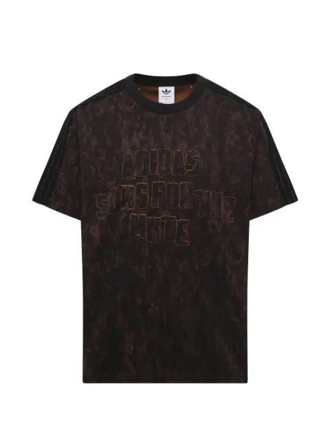 x Adidas 006 bleaching-effect T-shirt by SONG FOR THE MUTE