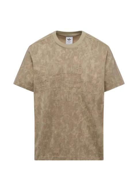 x Adidas ADI006 bleached-effect T-shirt by SONG FOR THE MUTE