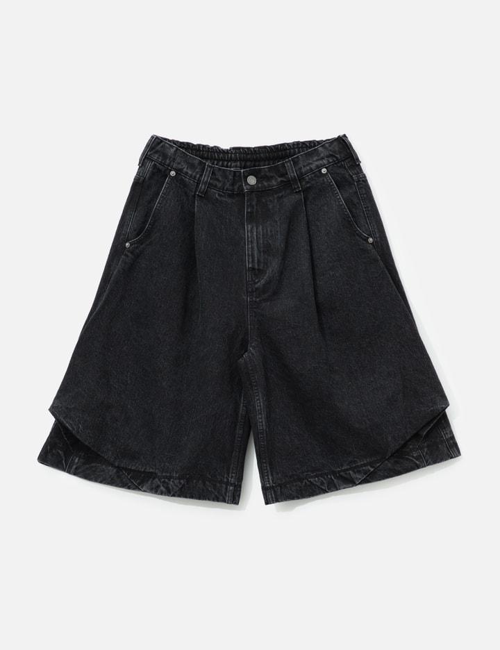 Bias Drape Shorts by SONGZIO