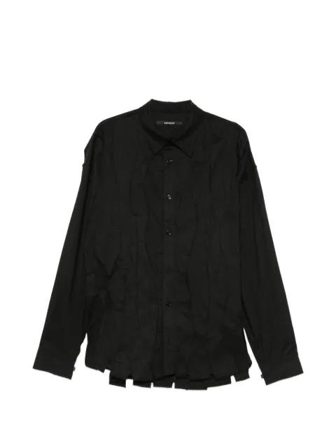 Fragment panelled shirt by SONGZIO