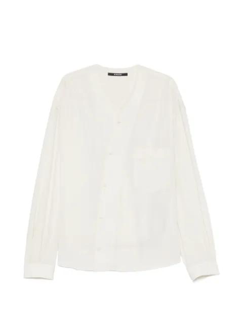 Hanbok V-neck shirt by SONGZIO