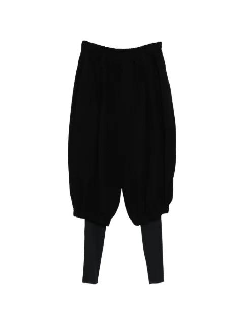 bias sarouel sweat pants by SONGZIO
